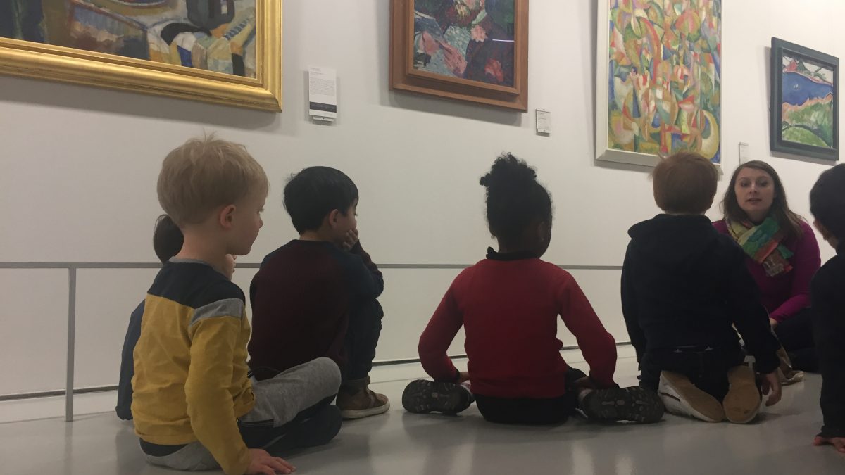 Les enfants au musée