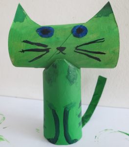 le chat green de Montpellier