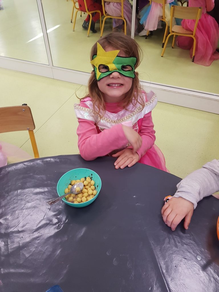 Petit déjeuner costumé !