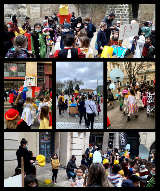 carnaval à Montpellier : Le Relais des Enfants