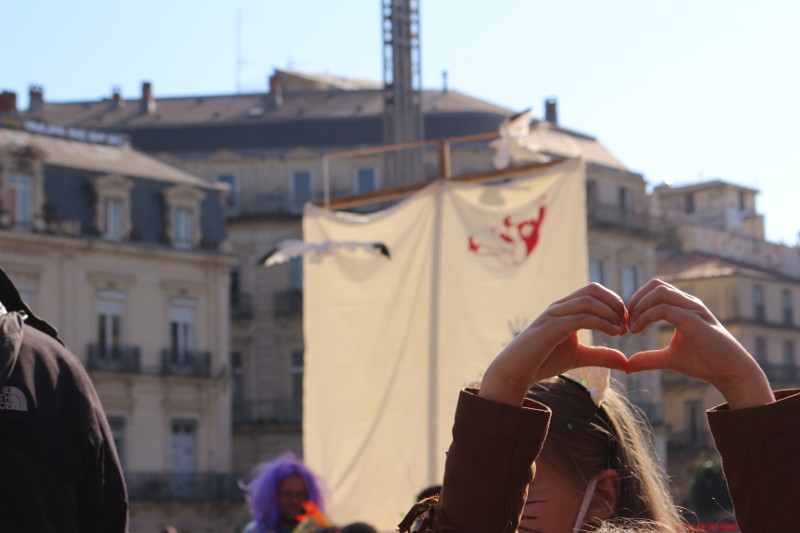 un peu de légèreté dans la ville