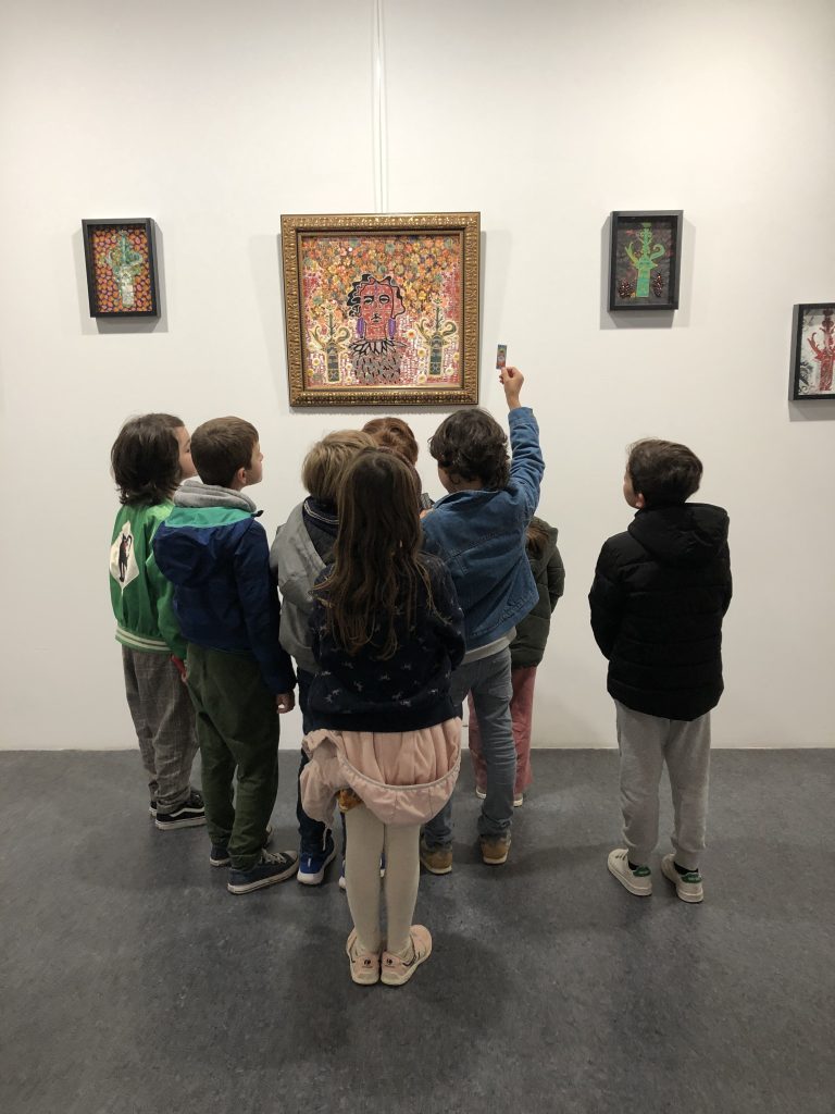 Les enfants à la découverte des lieux culturels de la ville