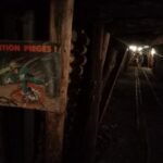 visite de la mine-témoin d'Alès : affichage pédagogique